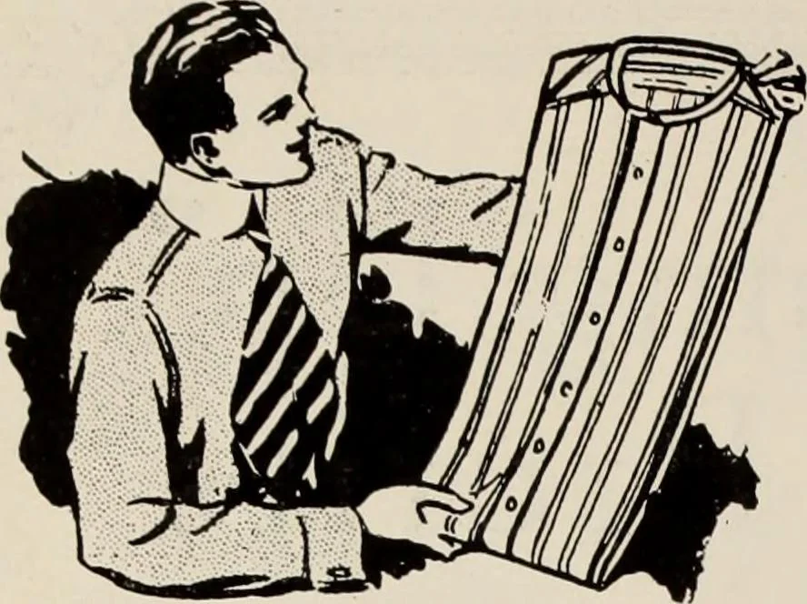 An illustration from Men's wear of Canada (January-December 1921), 1921, leaf 253