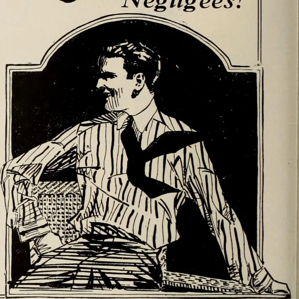 An illustration from Men's wear of Canada (January-December 1921), 1921, leaf 253