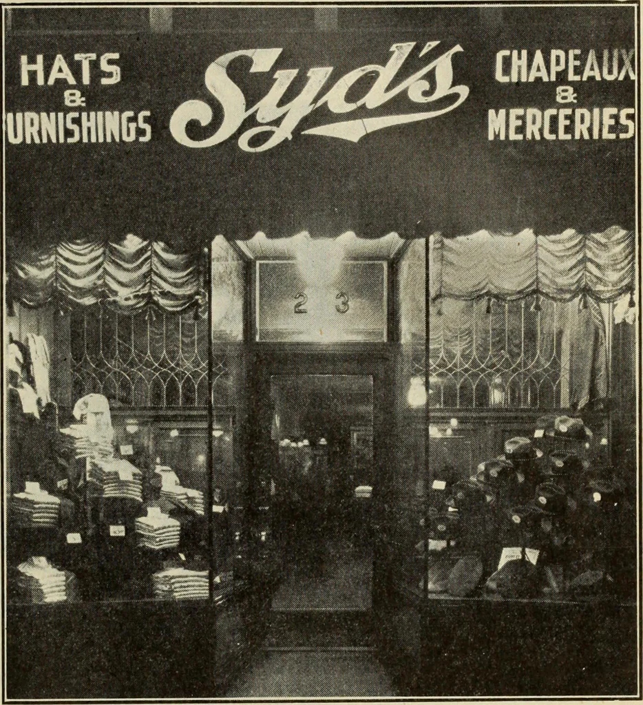 An illustration from Men's wear of Canada (January-December 1921), 1921, leaf 284