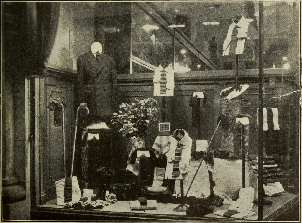 An illustration from Men's wear of Canada (January-December 1921), 1921, leaf 296