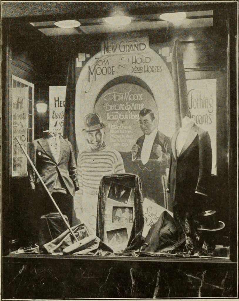 An illustration from Men's wear of Canada (January-December 1921), 1921, leaf 297