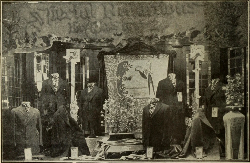 An illustration from Men's wear of Canada (January-December 1921), 1921, leaf 299