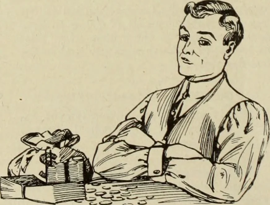 An illustration from Men's wear of Canada (January-December 1921), 1921, leaf 303