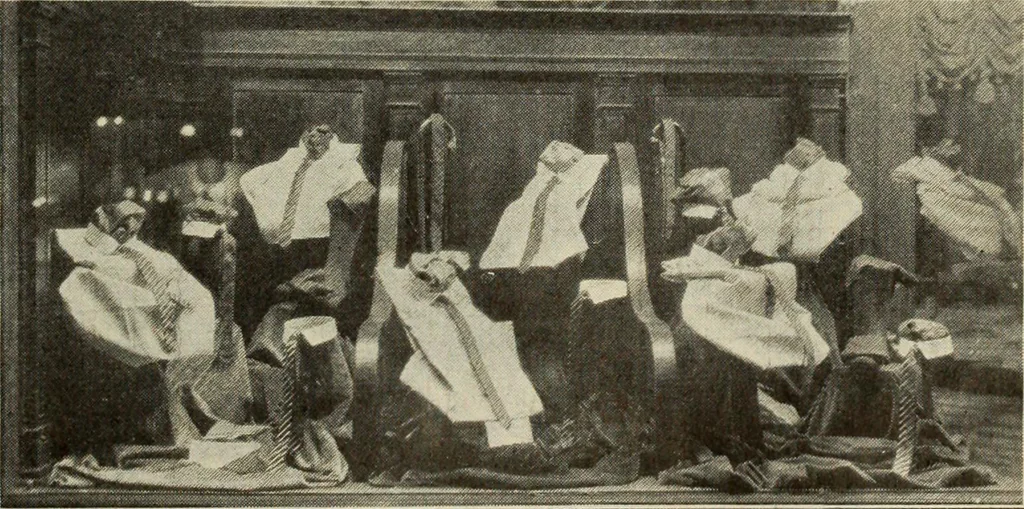 An illustration from Men's wear of Canada (January-December 1921), 1921, leaf 306