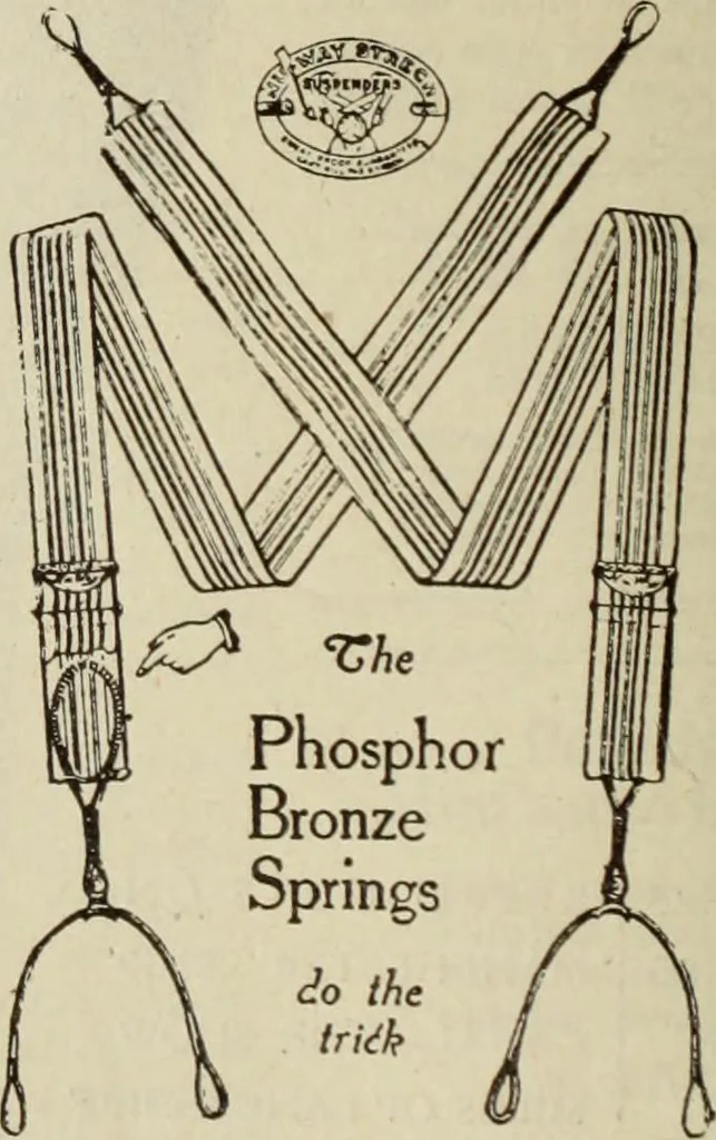 An illustration from Men's wear of Canada (January-December 1921), 1921, leaf 315