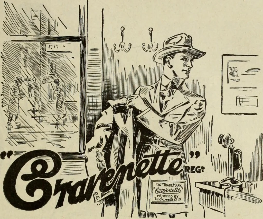An illustration from Men's wear of Canada (January-December 1921), 1921, leaf 316