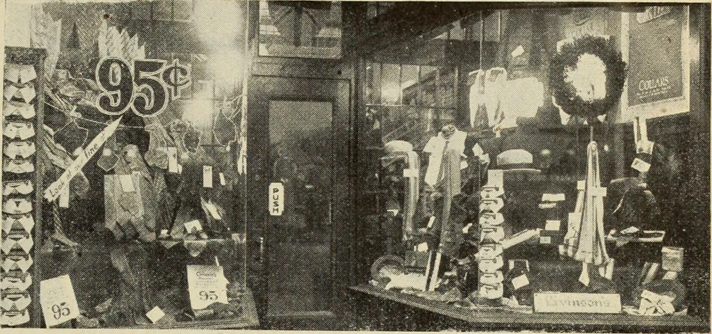 An illustration from Men's wear of Canada (January-December 1921), 1921, leaf 32