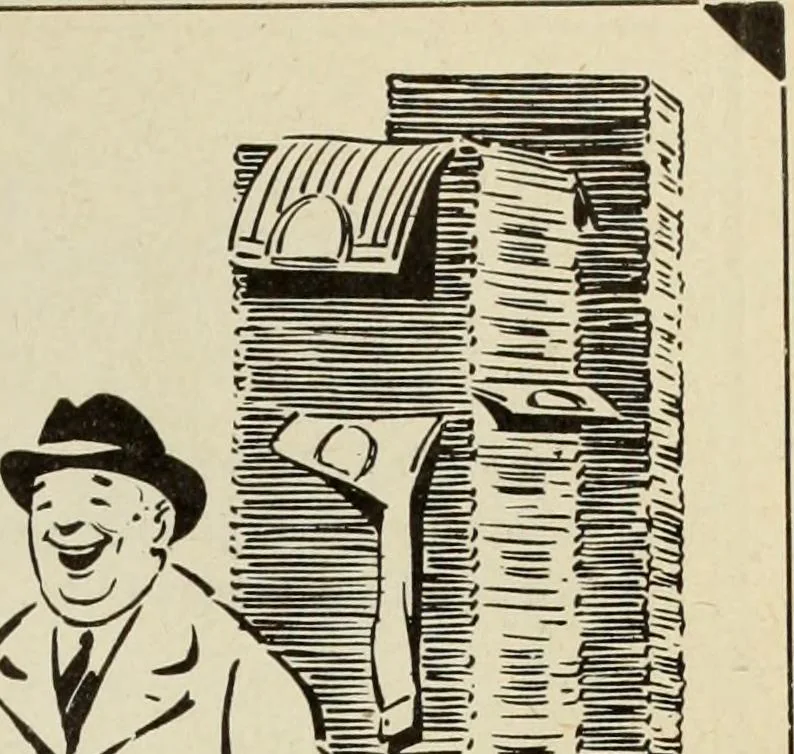 An illustration from Men's wear of Canada (January-December 1921), 1921, leaf 332