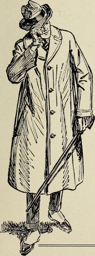 An illustration from Men's wear of Canada (January-December 1921), 1921, leaf 334