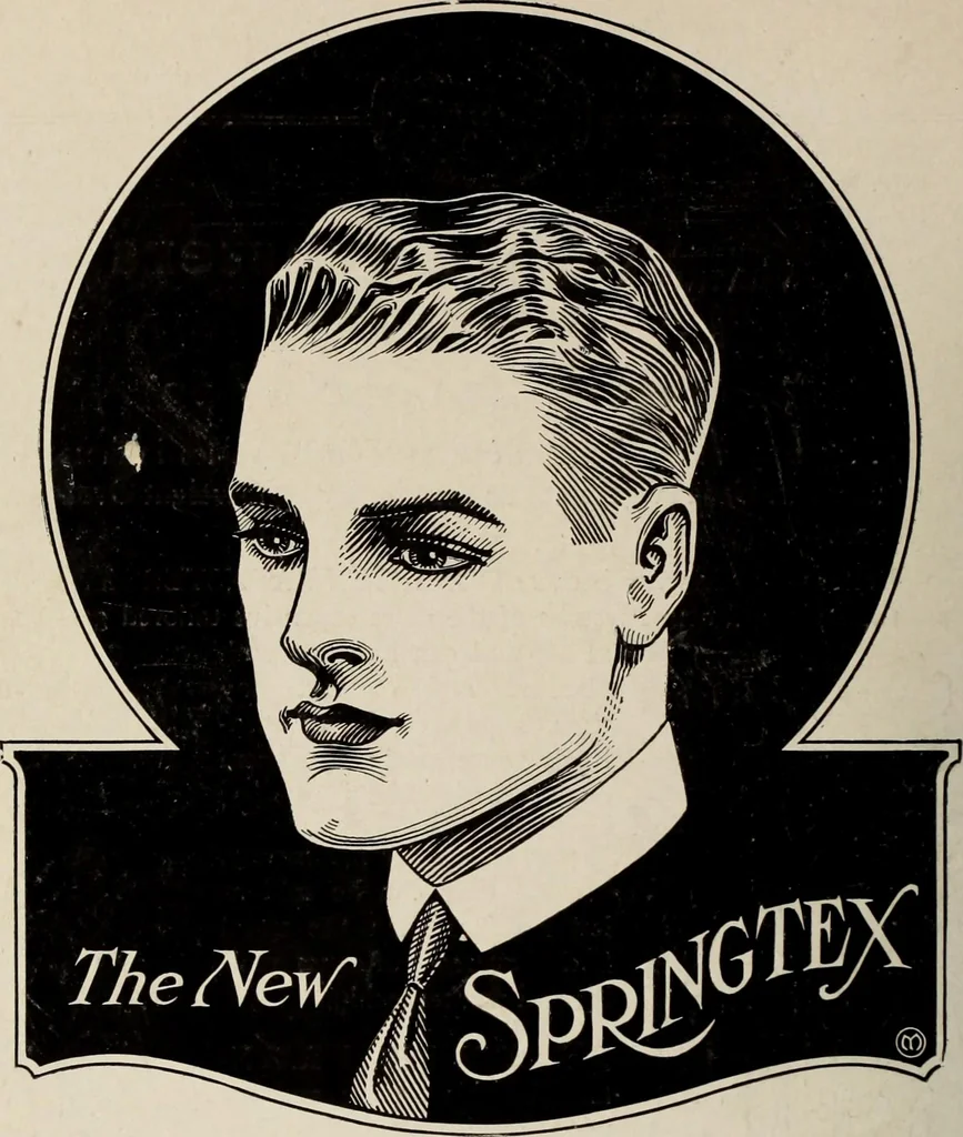 An illustration from Men's wear of Canada (January-December 1921), 1921, leaf 335