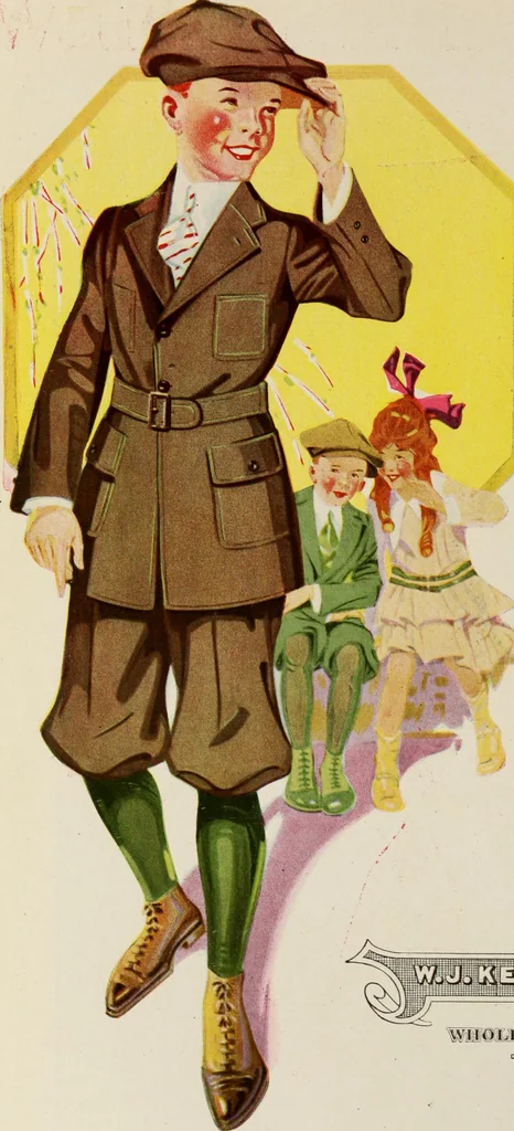 An illustration from Men's wear of Canada (January-December 1921), 1921, leaf 337