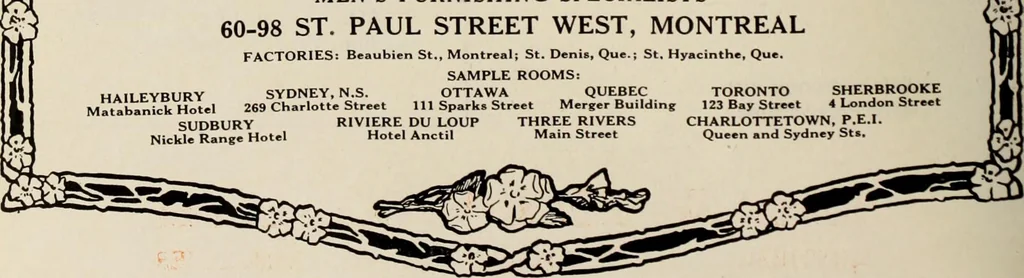 An illustration from Men's wear of Canada (January-December 1921), 1921, leaf 343
