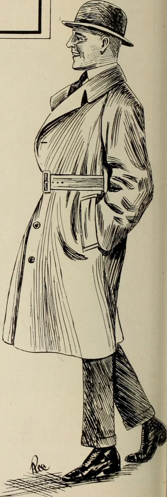 An illustration from Men's wear of Canada (January-December 1921), 1921, leaf 353