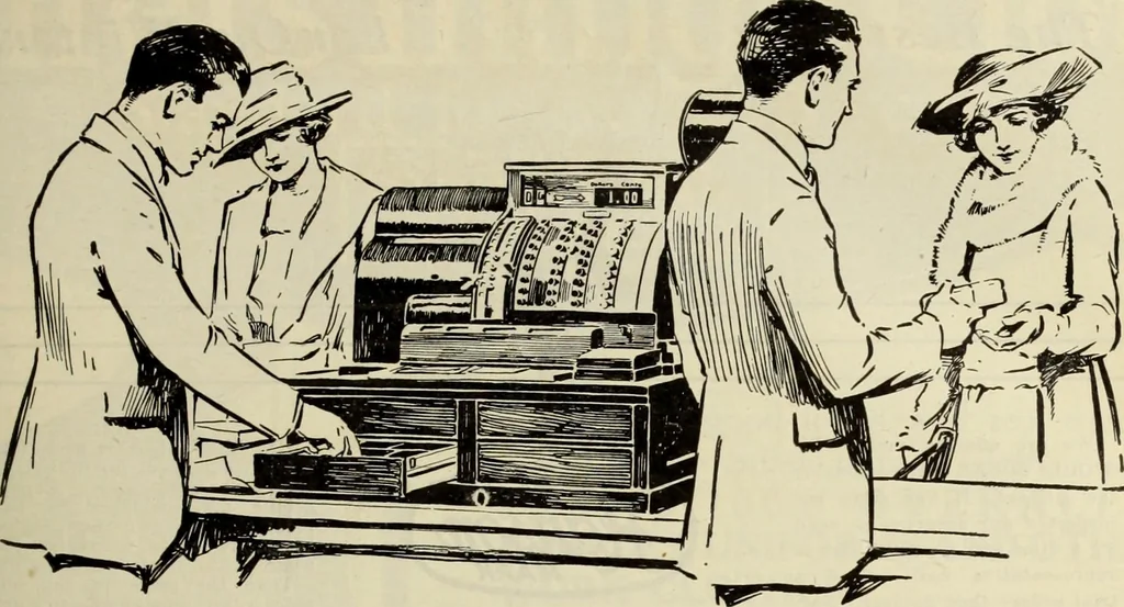 An illustration from Men's wear of Canada (January-December 1921), 1921, leaf 354