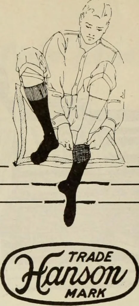 An illustration from Men's wear of Canada (January-December 1921), 1921, leaf 355