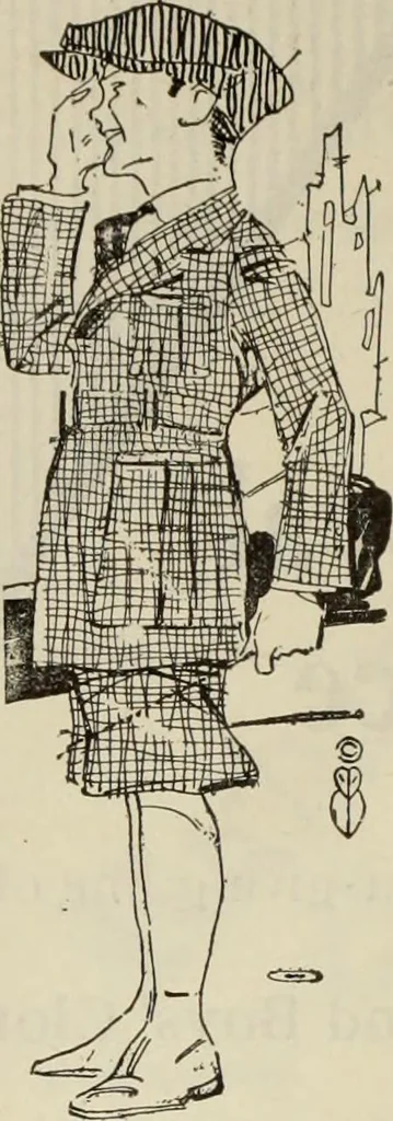 An illustration from Men's wear of Canada (January-December 1921), 1921, leaf 363