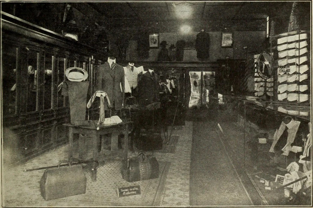 An illustration from Men's wear of Canada (January-December 1921), 1921, leaf 370