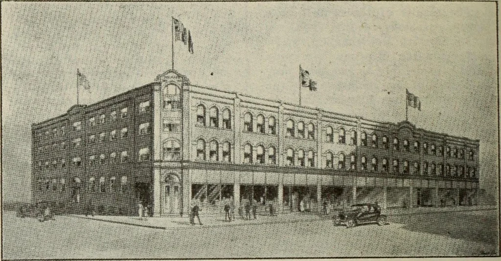 An illustration from Men's wear of Canada (January-December 1921), 1921, leaf 377