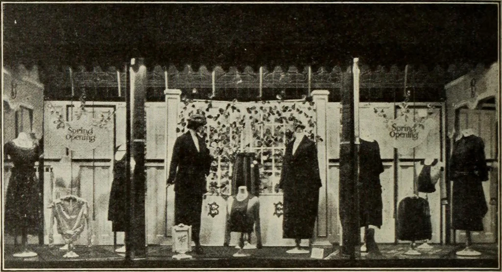 An illustration from Men's wear of Canada (January-December 1921), 1921, leaf 379