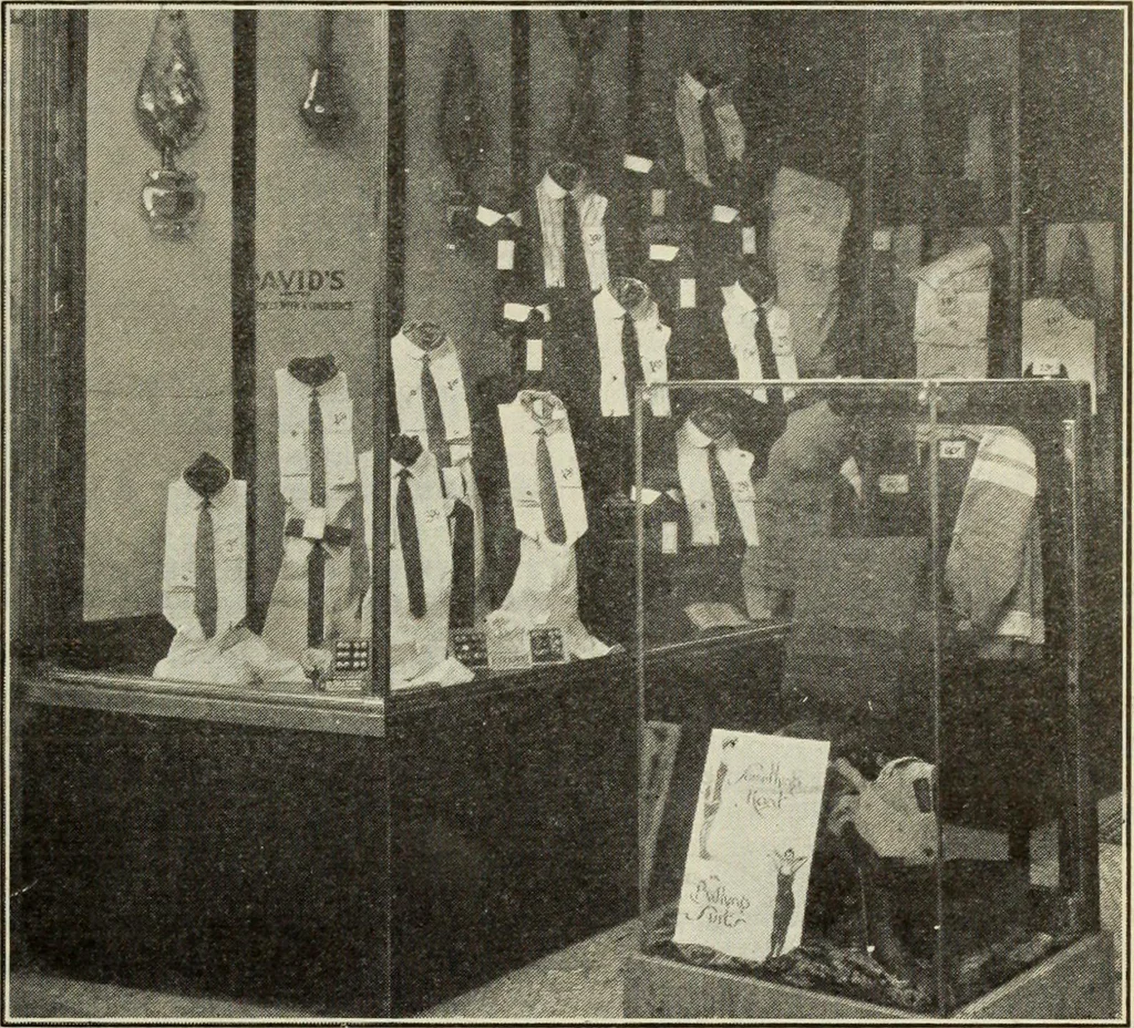 An illustration from Men's wear of Canada (January-December 1921), 1921, leaf 386