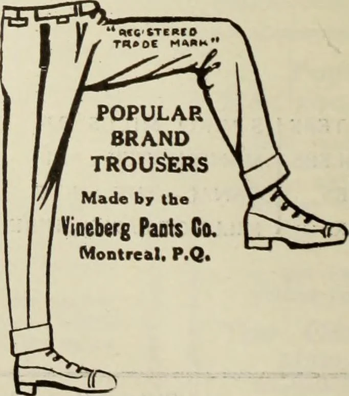 An illustration from Men's wear of Canada (January-December 1921), 1921, leaf 393