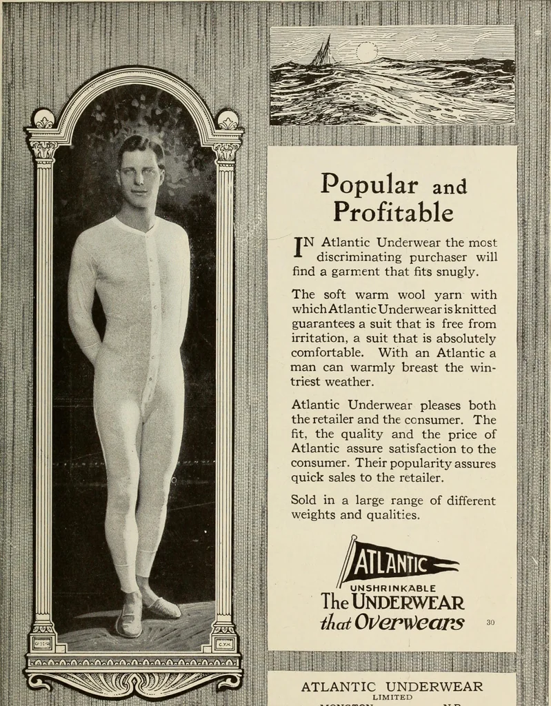 An illustration from Men's wear of Canada (January-December 1921), 1921, leaf 402