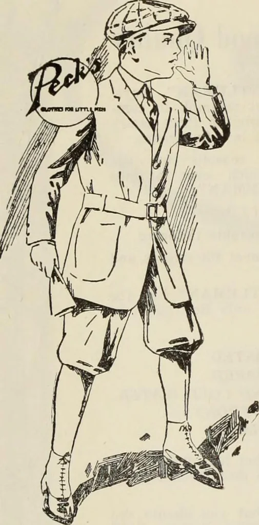 An illustration from Men's wear of Canada (January-December 1921), 1921, leaf 407