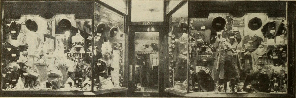 An illustration from Men's wear of Canada (January-December 1921), 1921, leaf 41
