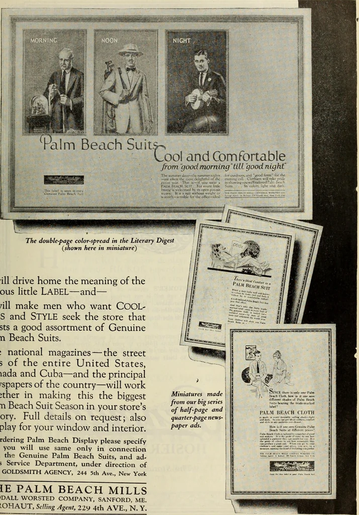 An illustration from Men's wear of Canada (January-December 1921), 1921, leaf 410