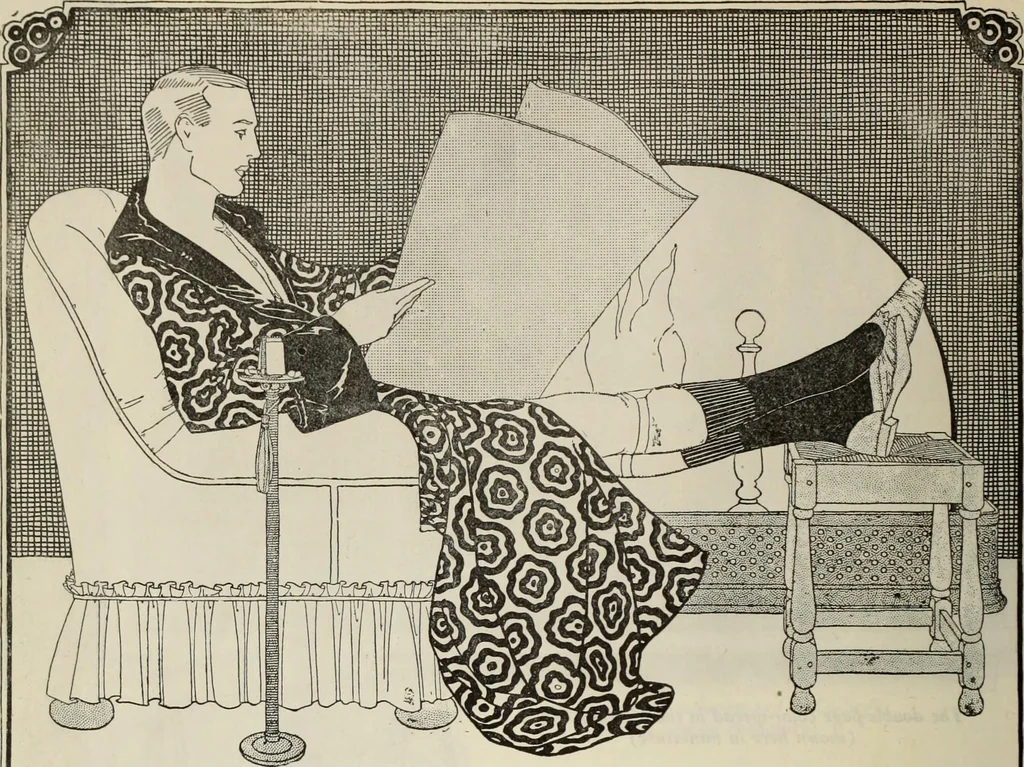 An illustration from Men's wear of Canada (January-December 1921), 1921, leaf 411