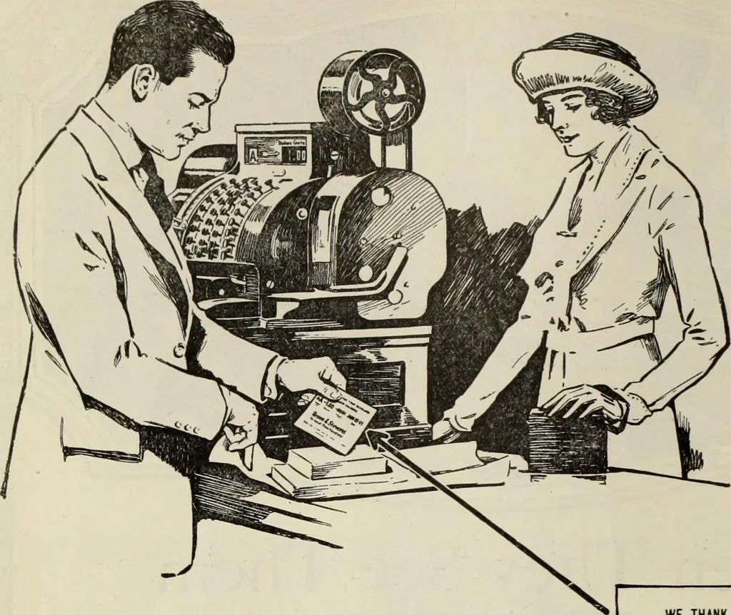 An illustration from Men's wear of Canada (January-December 1921), 1921, leaf 413