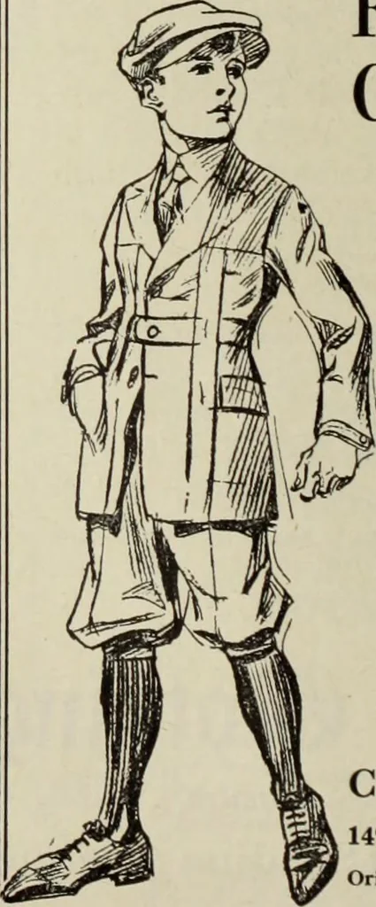 An illustration from Men's wear of Canada (January-December 1921), 1921, leaf 423