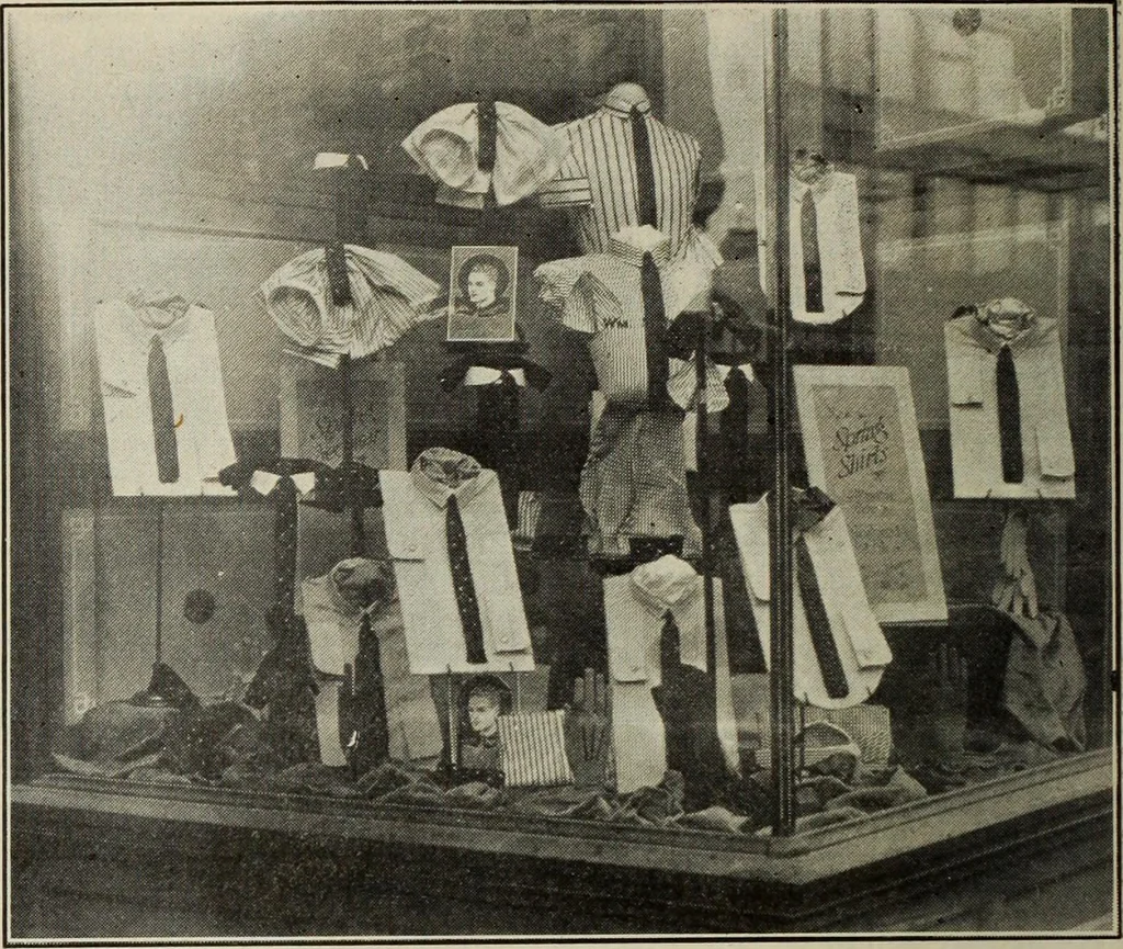 An illustration from Men's wear of Canada (January-December 1921), 1921, leaf 427