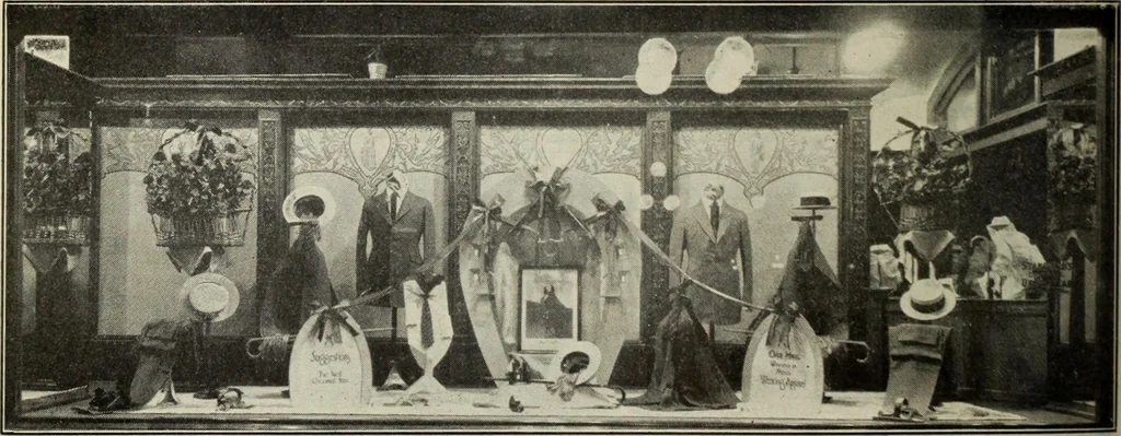 An illustration from Men's wear of Canada (January-December 1921), 1921, leaf 439