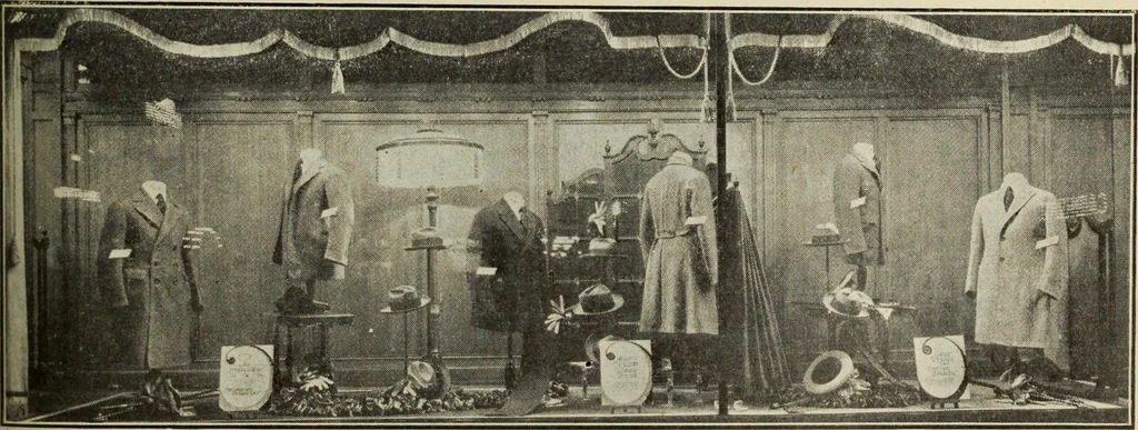 An illustration from Men's wear of Canada (January-December 1921), 1921, leaf 442