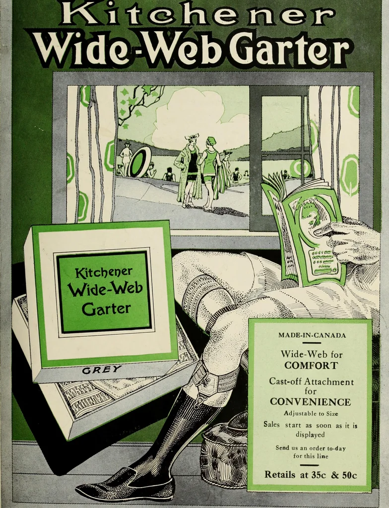 An illustration from Men's wear of Canada (January-December 1921), 1921, leaf 456