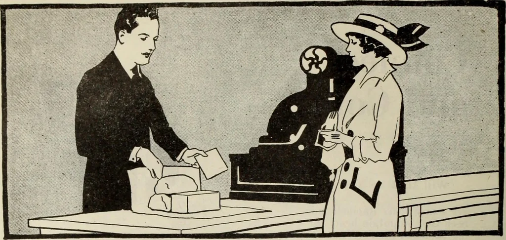 An illustration from Men's wear of Canada (January-December 1921), 1921, leaf 461