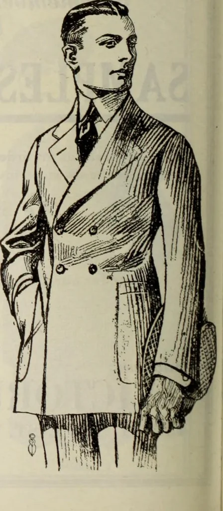 An illustration from Men's wear of Canada (January-December 1921), 1921, leaf 465