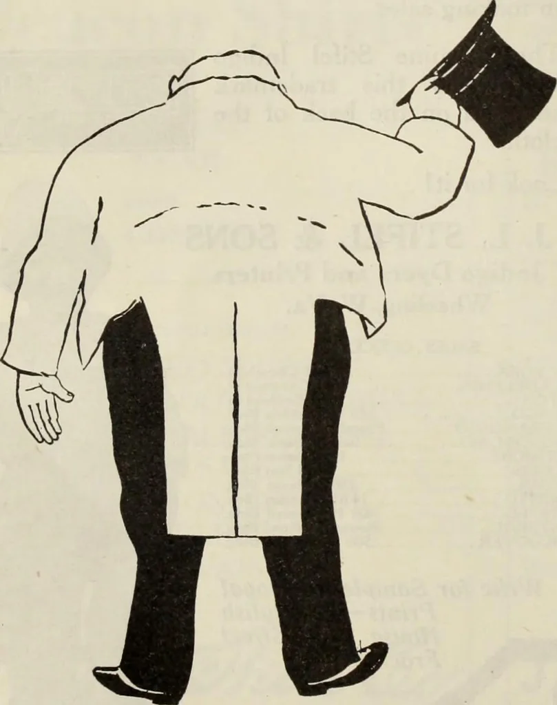 An illustration from Men's wear of Canada (January-December 1921), 1921, leaf 469