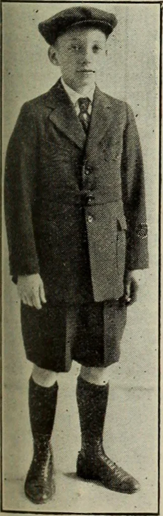 An illustration from Men's wear of Canada (January-December 1921), 1921, leaf 480