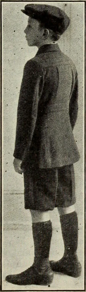 An illustration from Men's wear of Canada (January-December 1921), 1921, leaf 480
