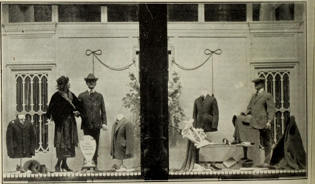 An illustration from Men's wear of Canada (January-December 1921), 1921, leaf 491