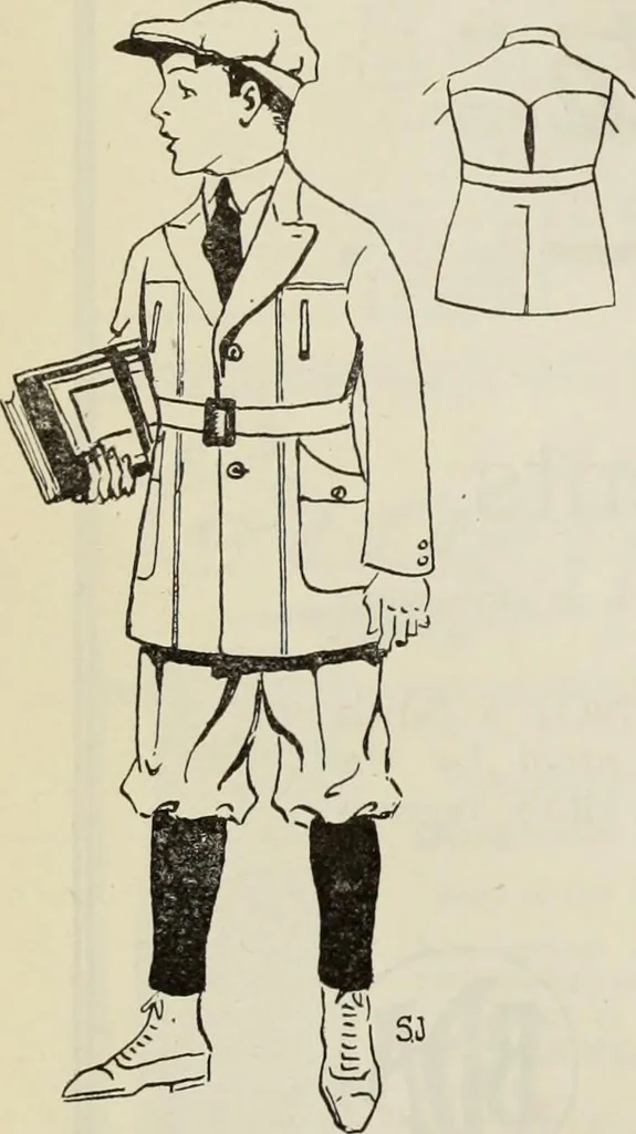 An illustration from Men's wear of Canada (January-December 1921), 1921, leaf 503
