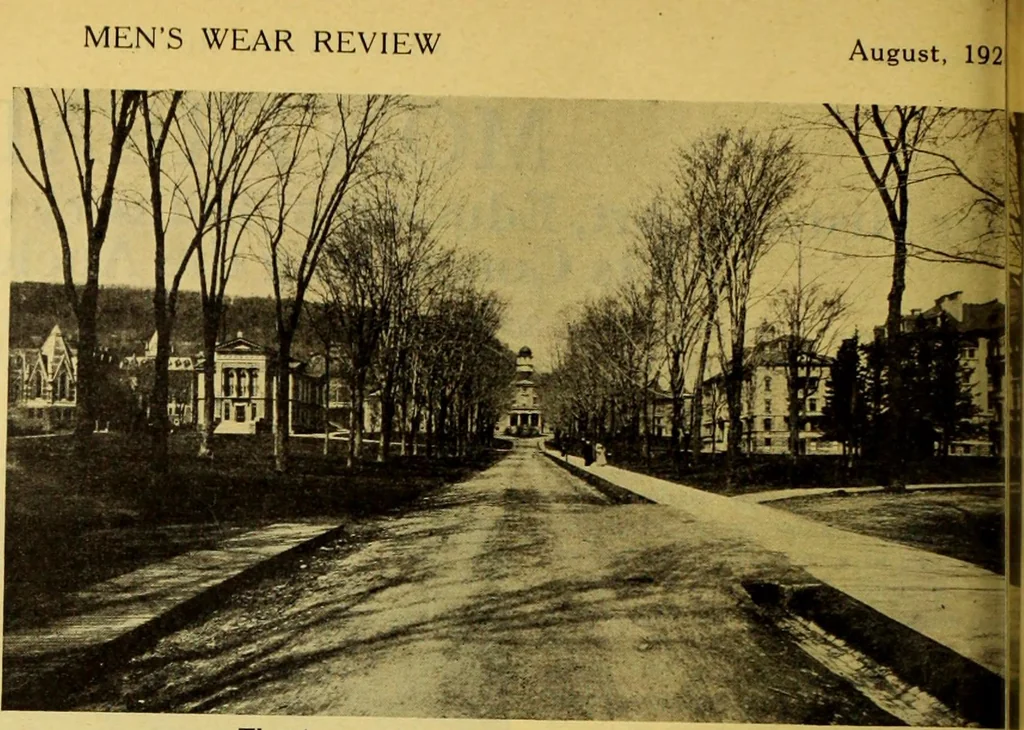 An illustration from Men's wear of Canada (January-December 1921), 1921, leaf 511