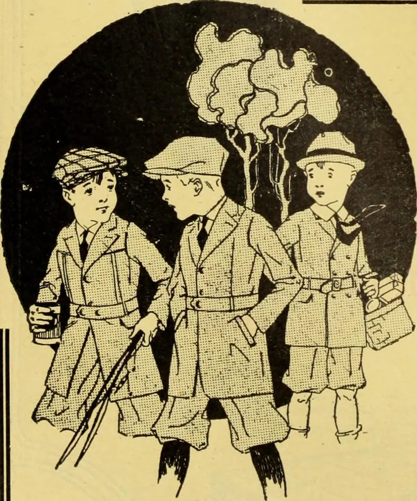 An illustration from Men's wear of Canada (January-December 1921), 1921, leaf 519
