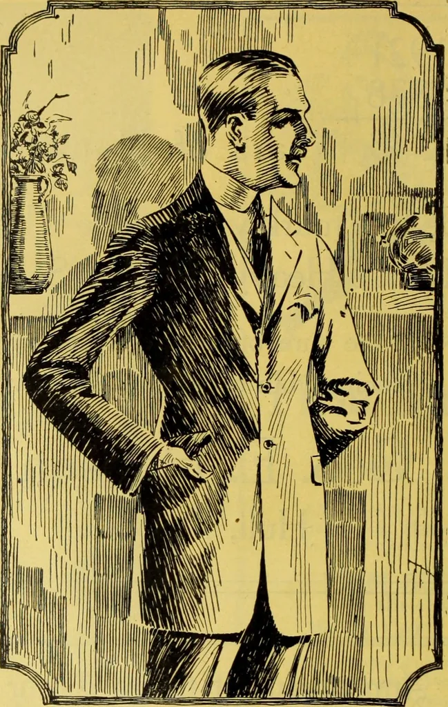 An illustration from Men's wear of Canada (January-December 1921), 1921, leaf 525