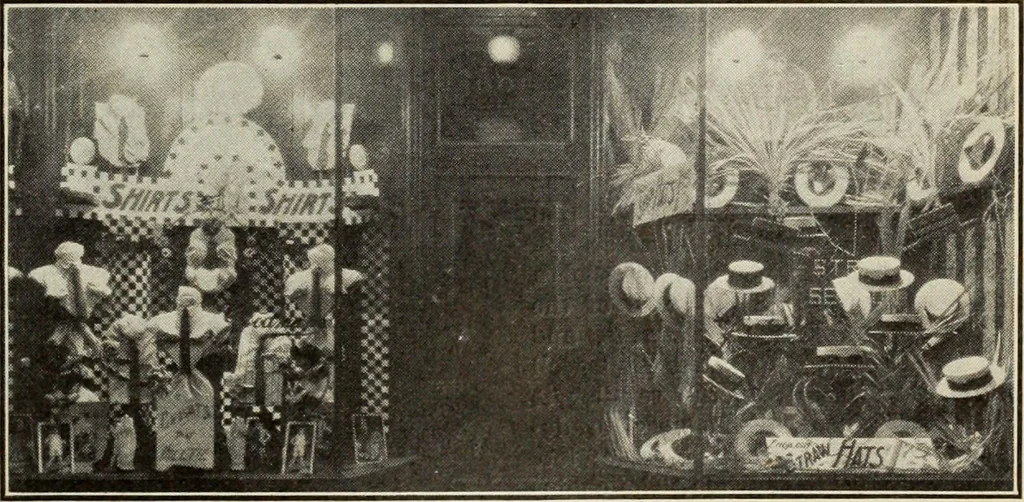 An illustration from Men's wear of Canada (January-December 1921), 1921, leaf 546