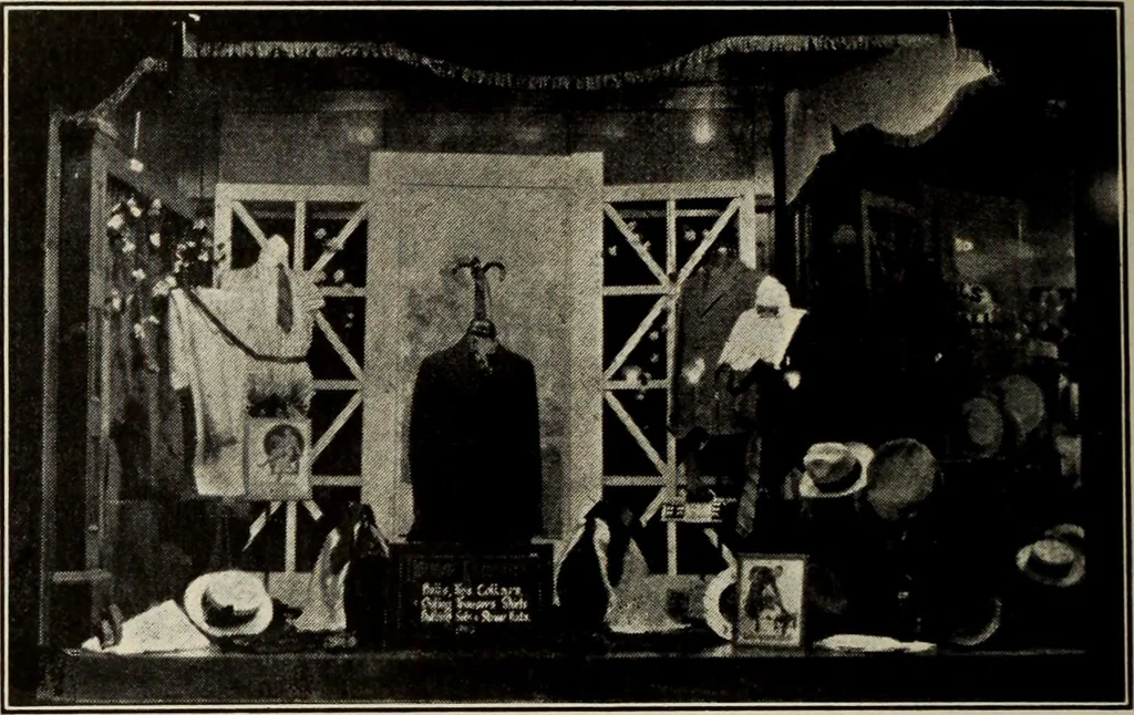 An illustration from Men's wear of Canada (January-December 1921), 1921, leaf 551