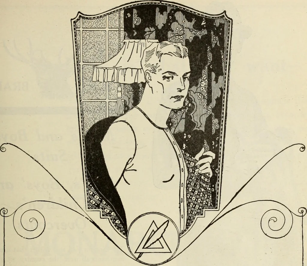 An illustration from Men's wear of Canada (January-December 1921), 1921, leaf 590