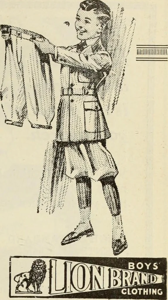 An illustration from Men's wear of Canada (January-December 1921), 1921, leaf 606